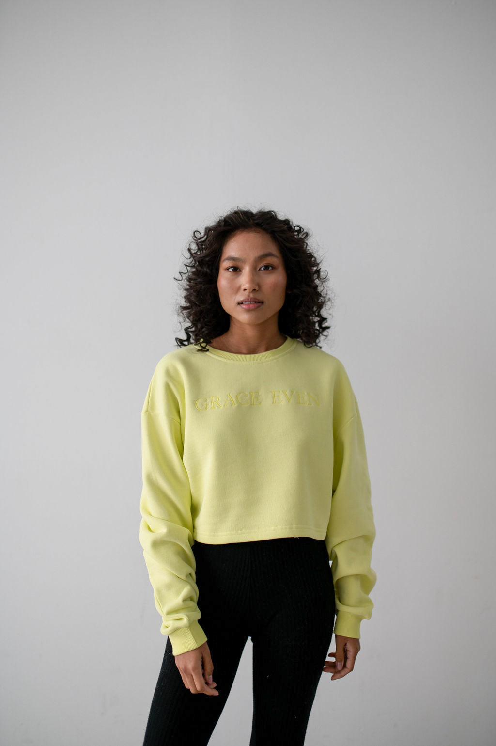 Crop Sweater Neon